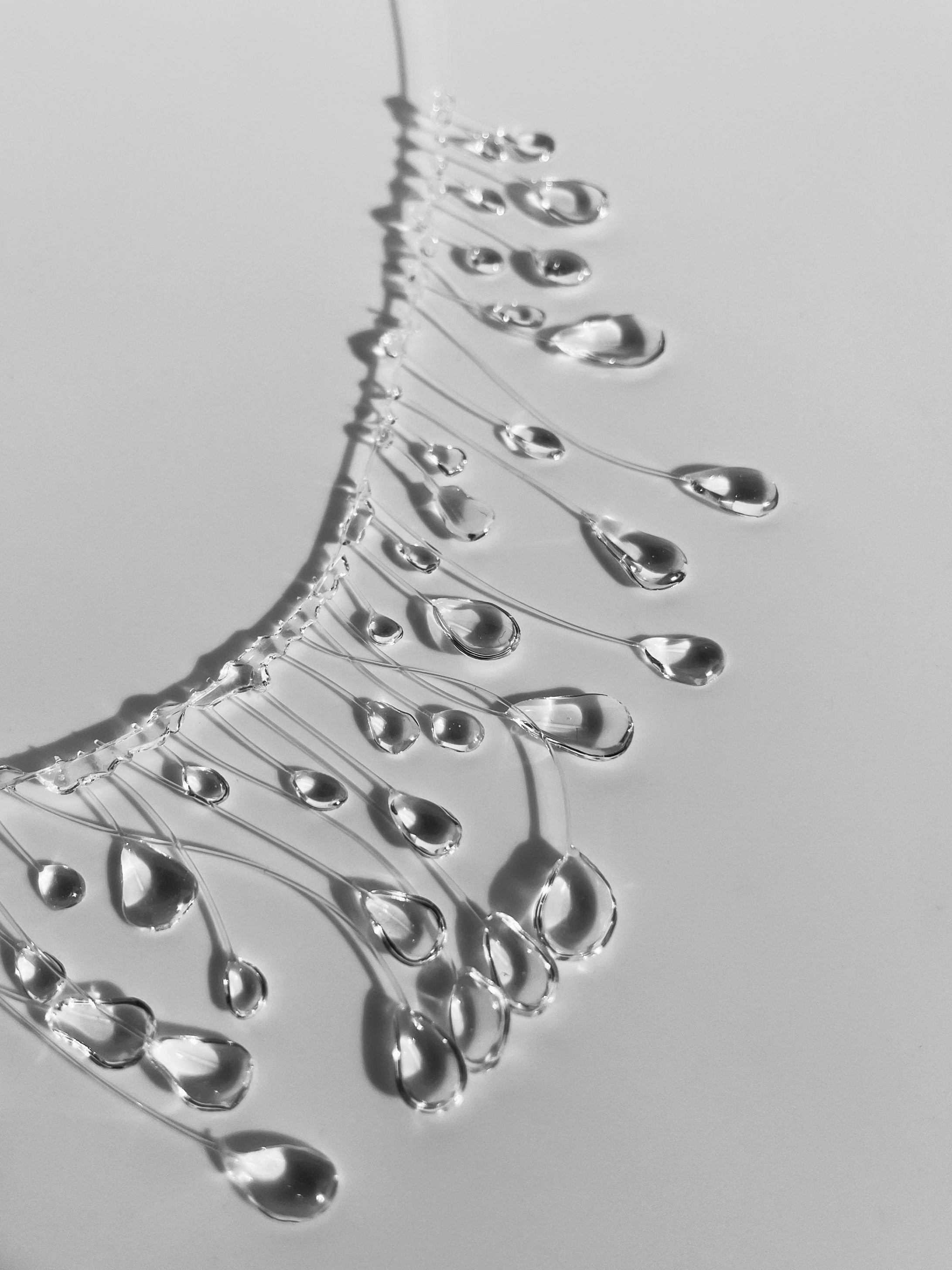 Elevated Teardrops Necklace