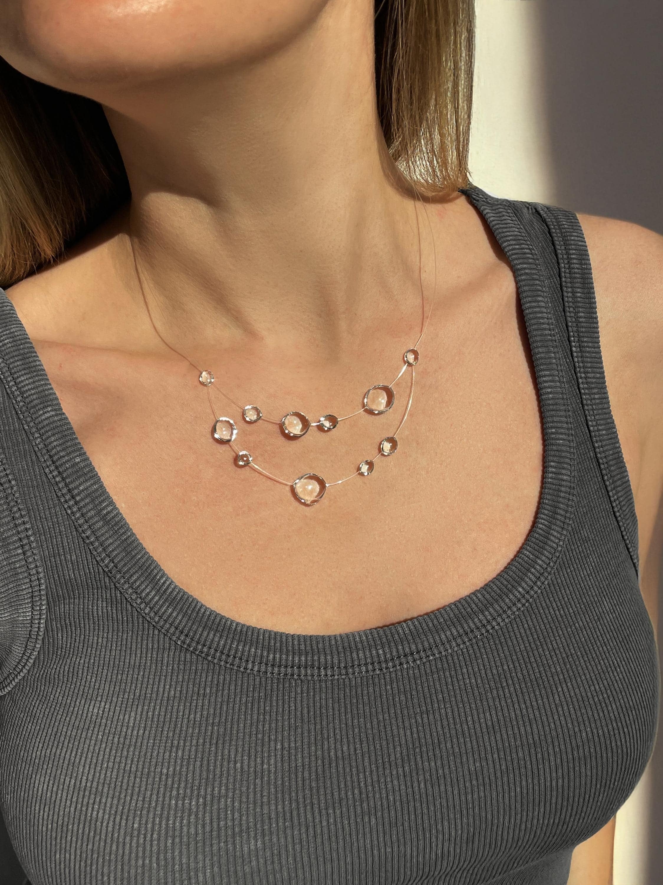 Layered Splash Necklace