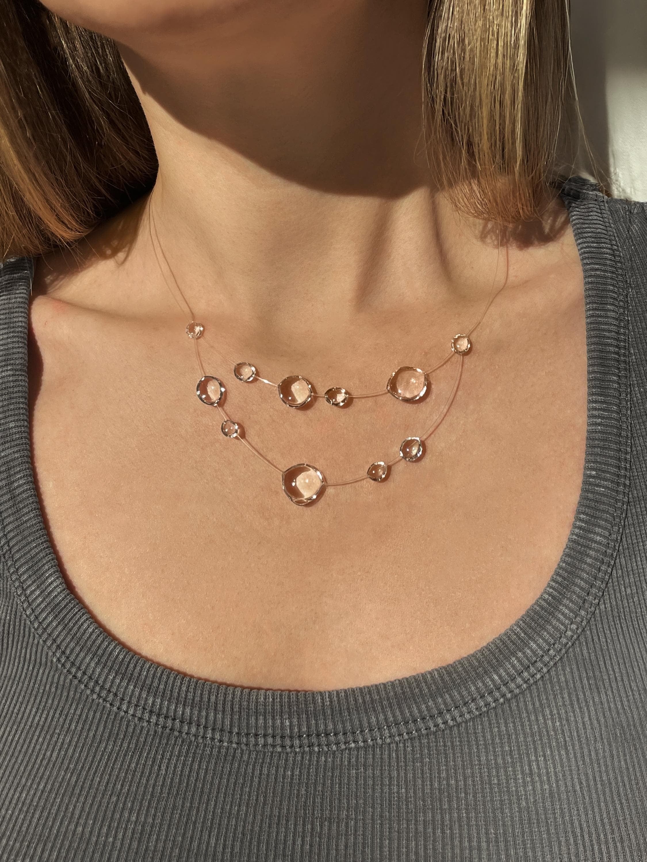 Layered Splash Necklace