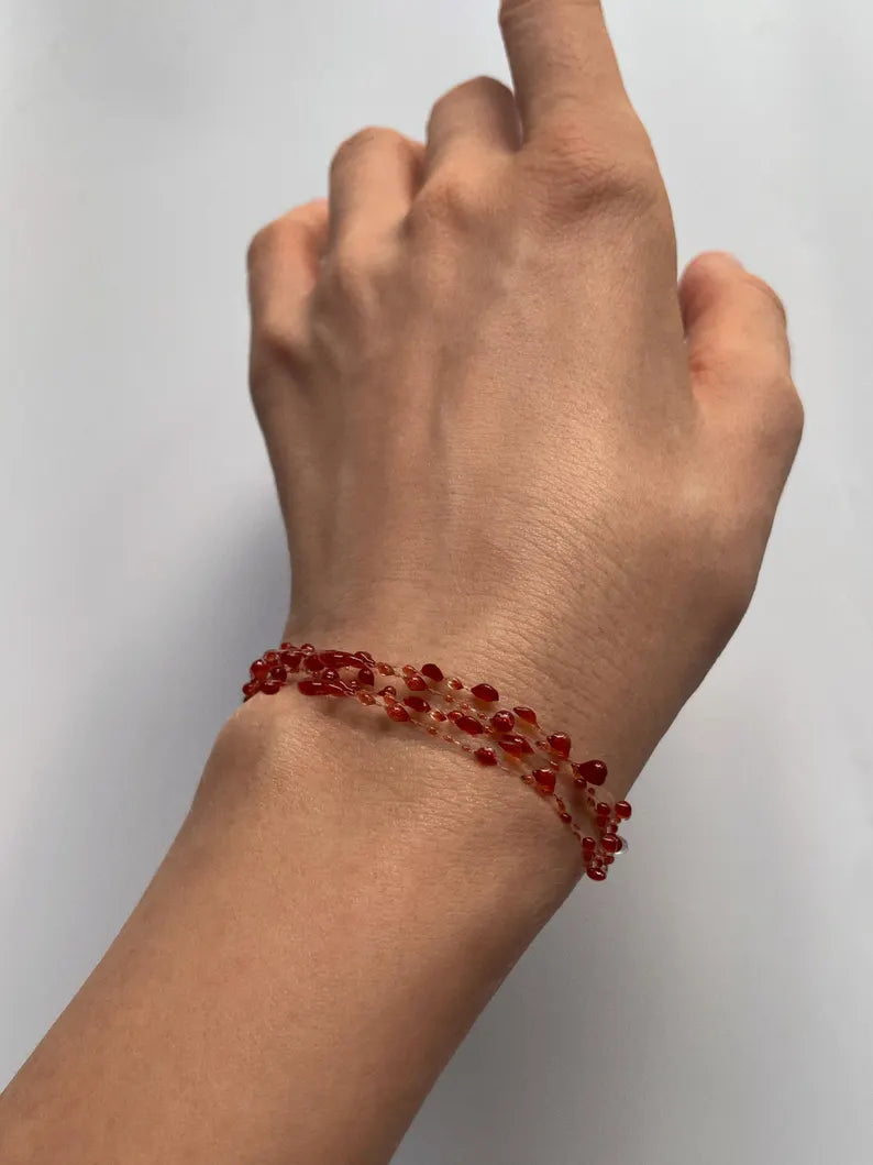 Dainty Blood Drops Beacelet