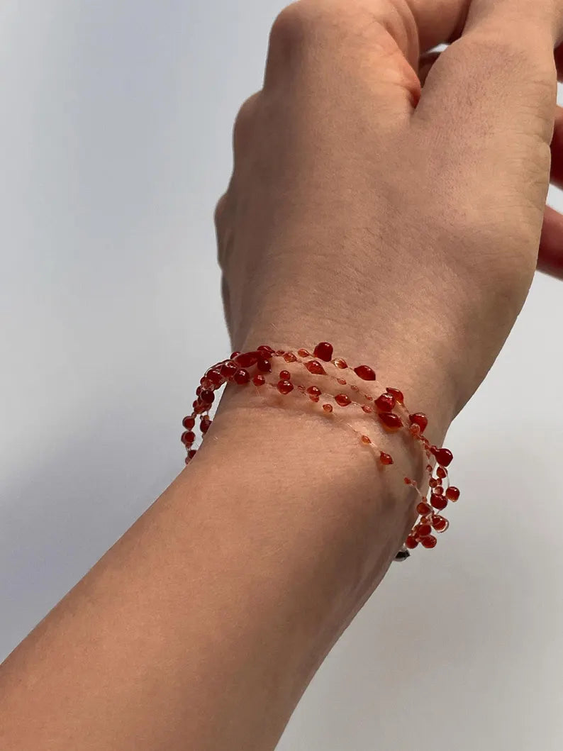 Dainty Blood Drops Beacelet