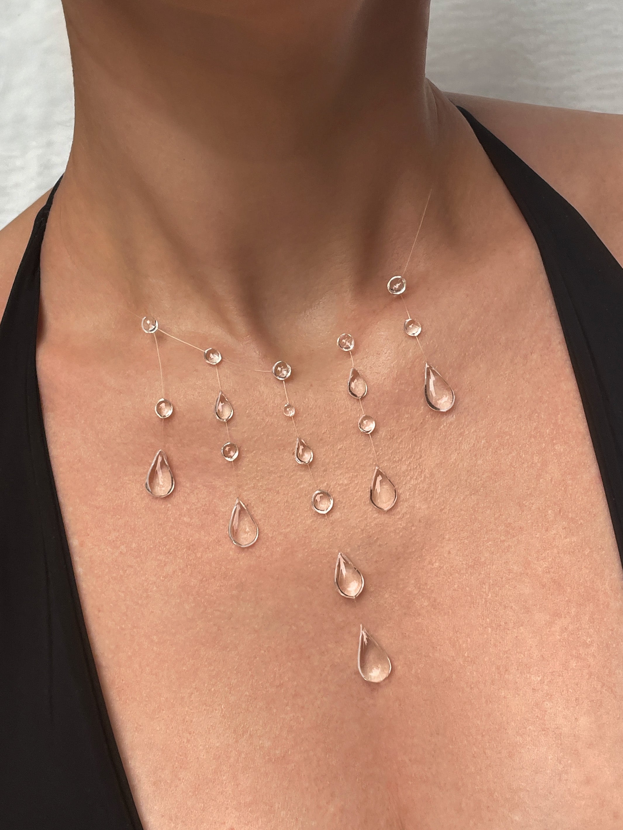 Falling Drops Necklace