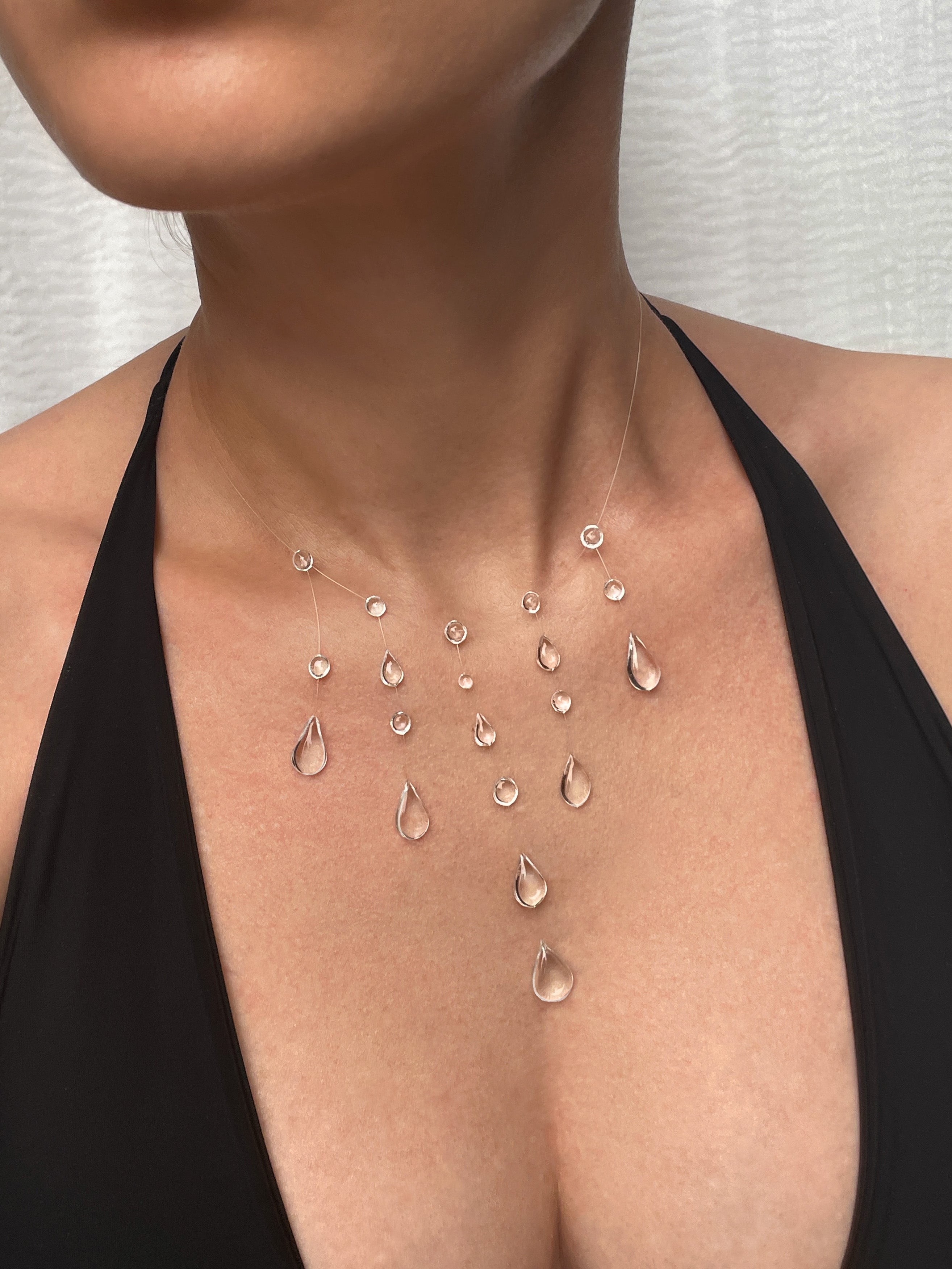 Falling Drops Necklace