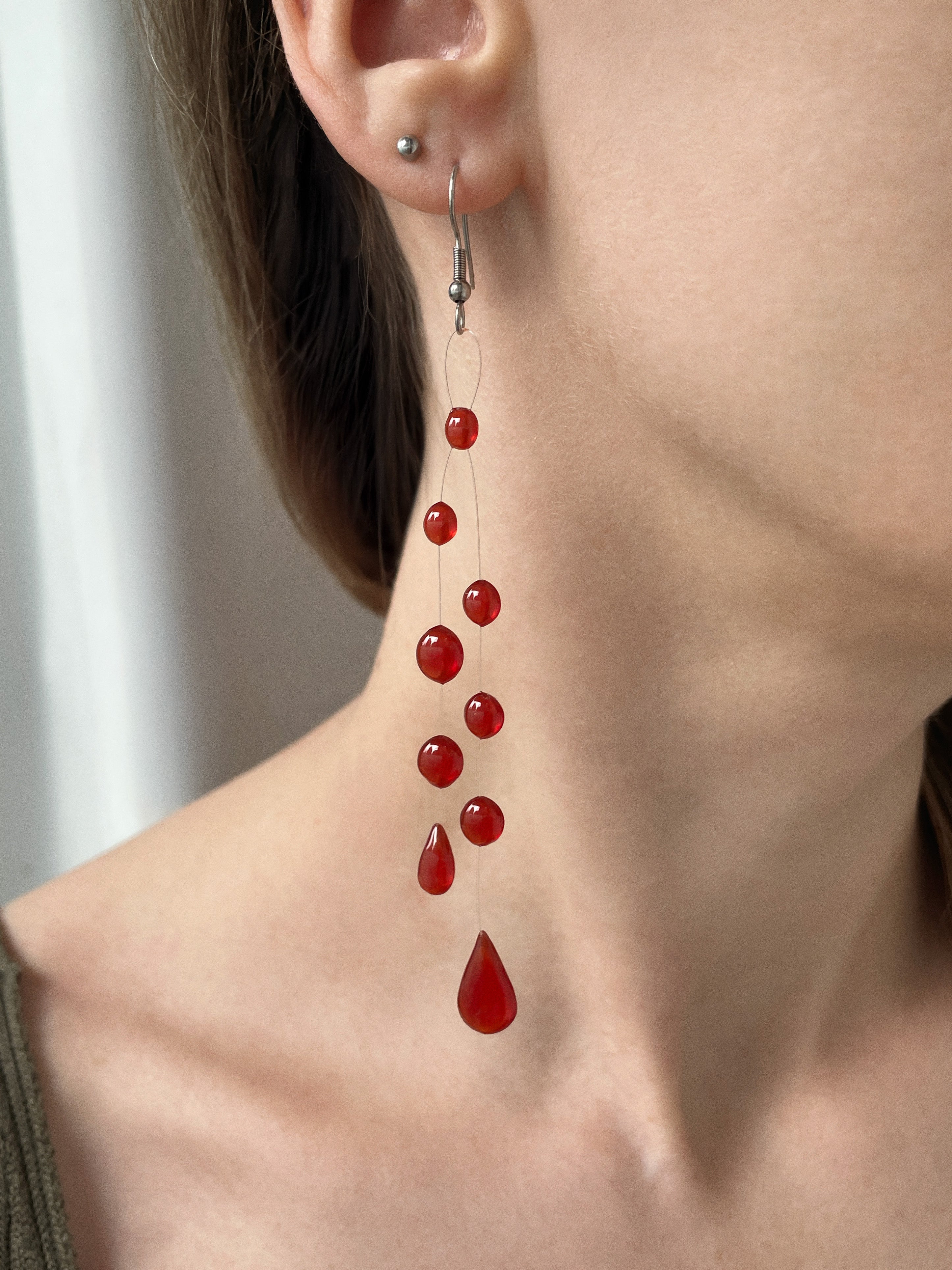 Vamp Blood Earrings